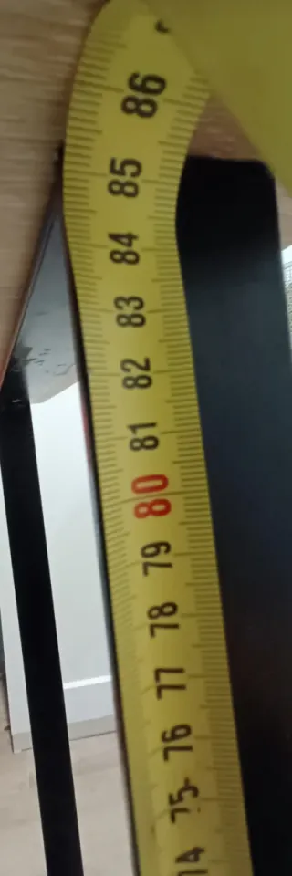 Mesa de escritorio/auxiliar madera y metal