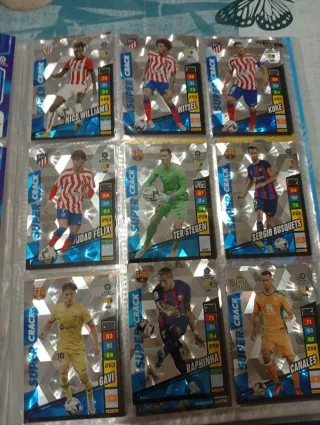 Adrenalyn 2022-2023 Tarjetas Fútbol Album completo