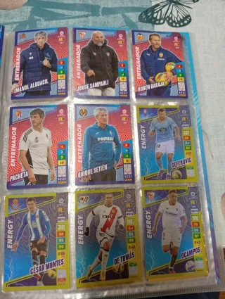 Adrenalyn 2022-2023 Tarjetas Fútbol Album completo