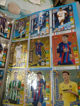 Adrenalyn 2022-2023 Tarjetas Fútbol Album completo