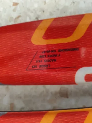 Esquís Head CC210 con botas