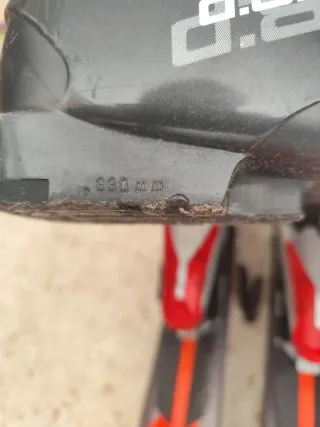 Esquís Head CC210 con botas