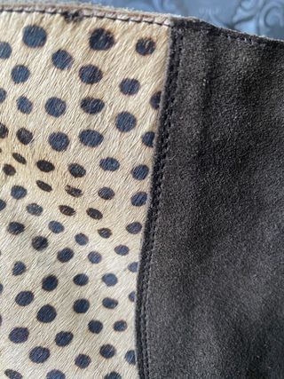 Botines Mujer Marrones y Beige