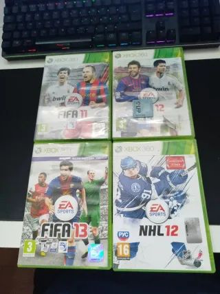 Lote 4 giochi Xbox 360