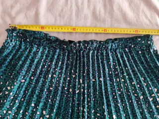 Falda plisada premamá