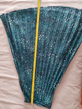 Falda plisada premamá