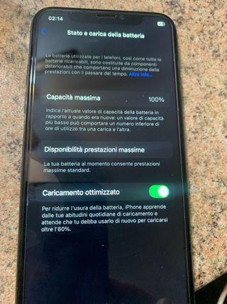 iPhone XS Max Apple nero/argento