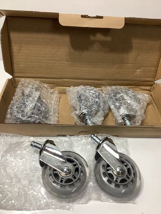 Confezione da 5 Ruote per Sedie da Ufficio Mastery Mart