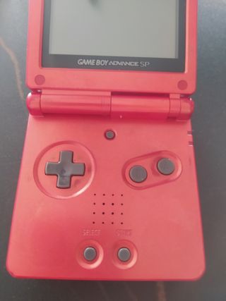 Nintendo Game Boy Advance SP Roja