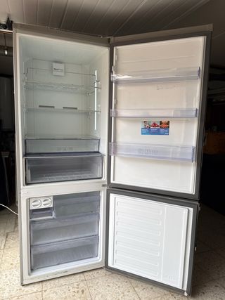 NUEVA Nevera BEKO Acero Inoxidable