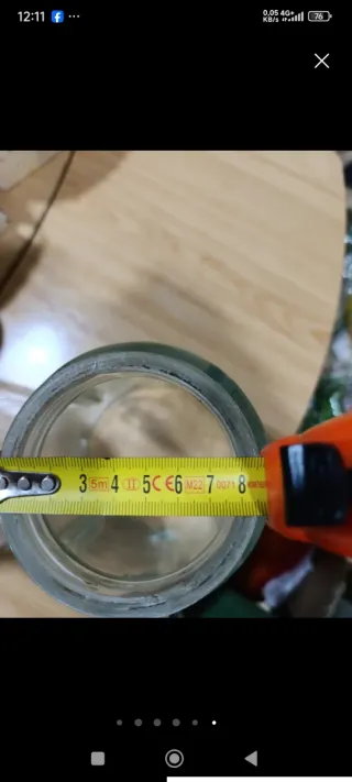 Vaso de licuadora de vidrio