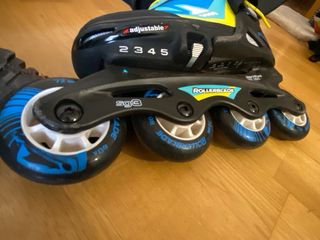 Patines en línea ajustables  + Regalo protecciones