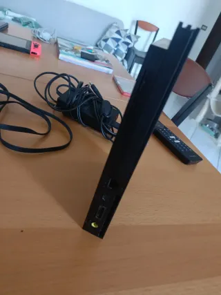 PlayStation 2 Slim Nera Completa