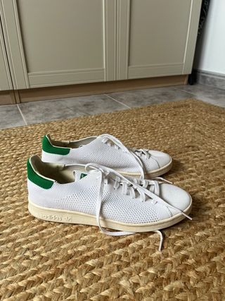 Adidas Stan Smith Blancas y Verdes Talla: 43 1/3
