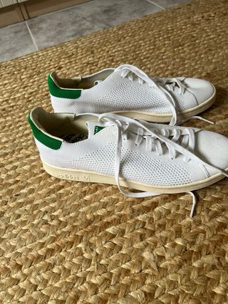 Adidas Stan Smith Blancas y Verdes Talla: 43 1/3