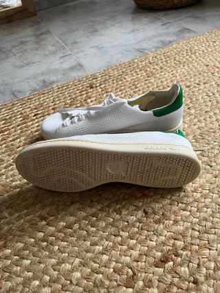 Adidas Stan Smith Blancas y Verdes Talla: 43 1/3