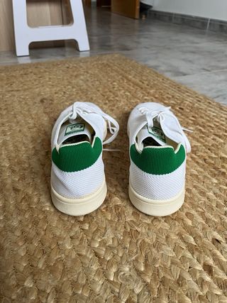 Adidas Stan Smith Blancas y Verdes Talla: 43 1/3