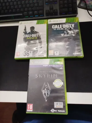 Lote 3 giochi Xbox 360