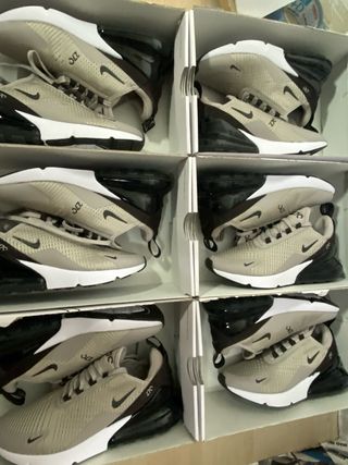 Nike Air Max 270 Gris Blanco - varias tallas