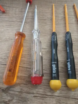 Lote destornilladores precisión