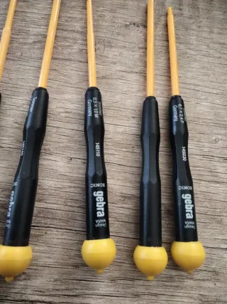 Lote destornilladores precisión