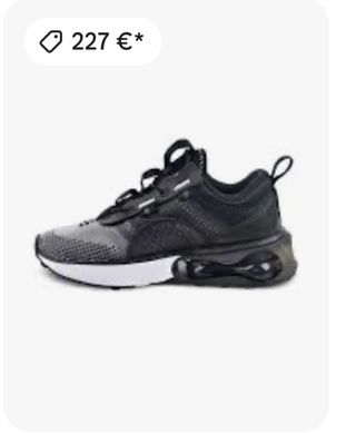 Nike Air Zapatillas Negras y Grises