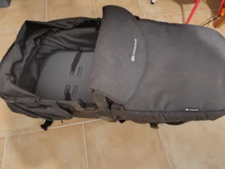 Carrito bebé con silla grupo 0