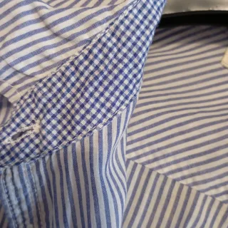 Camicetta donna righe blu/bianco taglia XL