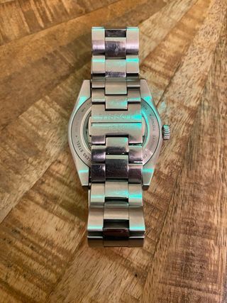 Reloj Tissot Automático Verde y Plateado