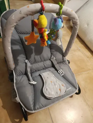 Hamaca bebé gris