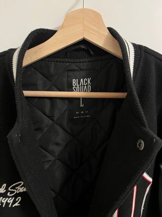 Chaqueta BLACK SQUAD Negra y Roja