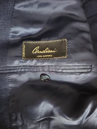 Chaqueta Americana Corneliani Traje Azul Marino