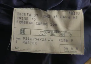 Chaqueta Americana Corneliani Traje Azul Marino