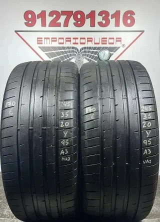 245 35 20 Y GOODYEAR RUEDA AL 90% VIDA UTIL