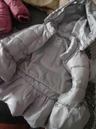 Abrigos niña rosa talla 18-24 meses