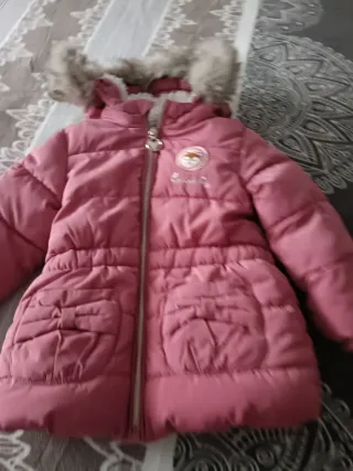 Abrigos niña rosa talla 18-24 meses