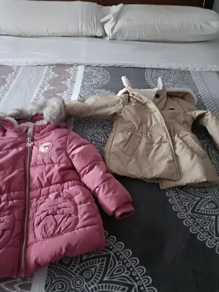 Abrigos niña rosa talla 18-24 meses