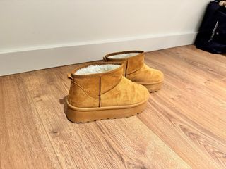 Botines Beige/Marrón