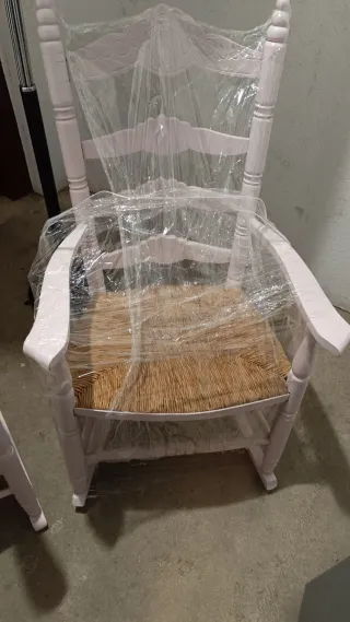 2 Mecedoras Sevillanas restauradas