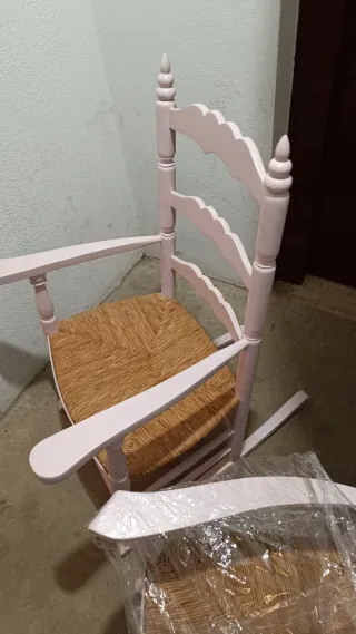 2 Mecedoras Sevillanas restauradas