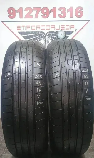 205 65 17 Y GOODYEAR RUEDA SEMINUEVA INCREIBLE