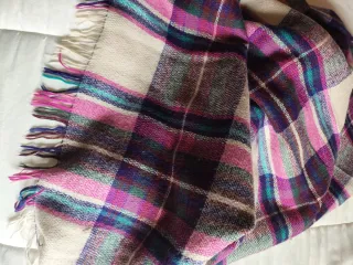 Pañoleta Zara a cuadros