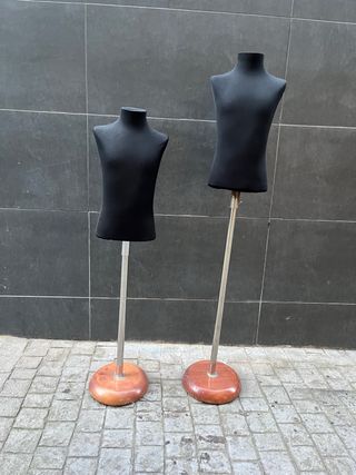 2 Maniquíes niño negros