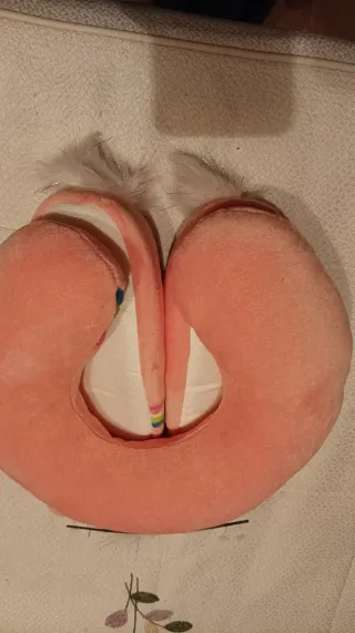 Lote unicornio: zapatillas 38, almohada y antifaz