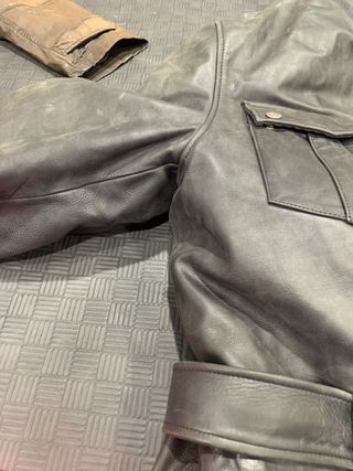 Chaqueta de piel Helston's Moto