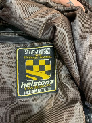 Chaqueta de piel Helston's Moto