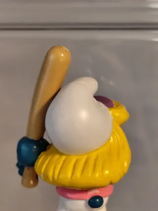 Pitufina Béisbol Figura Coleccionable