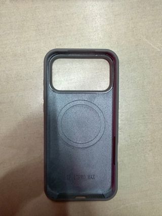 Cover iPhone 17 pro max MagSafe Grigio