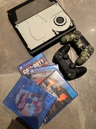 PS4 (PlayStation 4) + 2 Mandos y Juegos