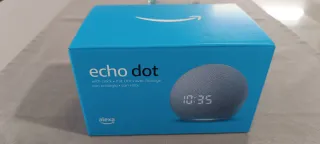 Echo Dot con reloj Amazon